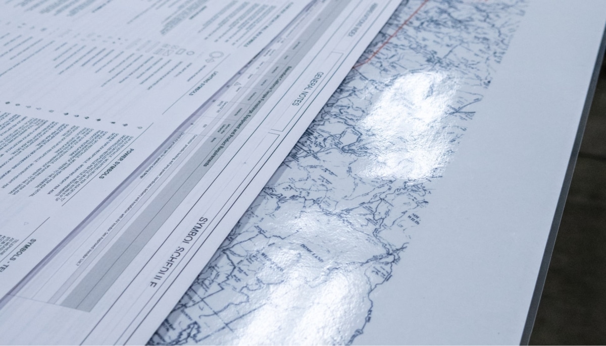 Preconstruction blueprints