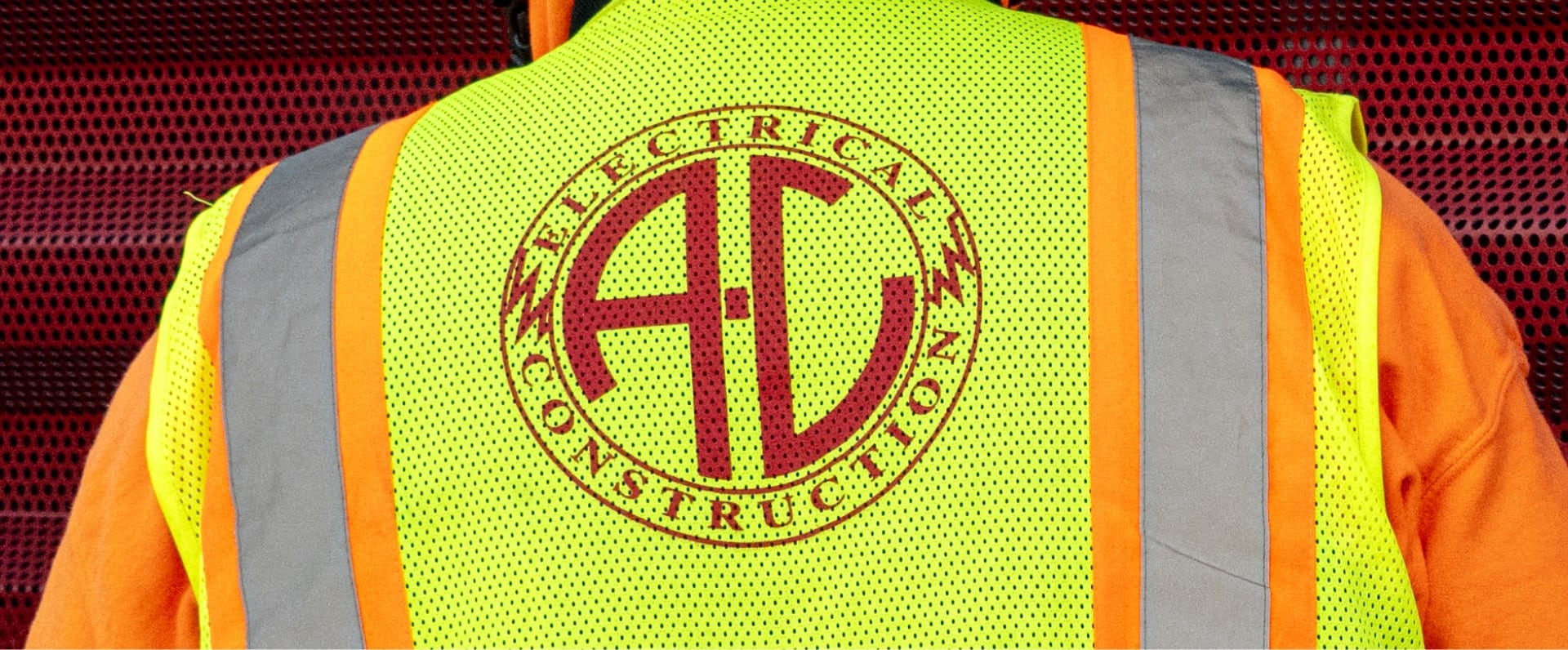 A-C Electric Company worker's vest with logo