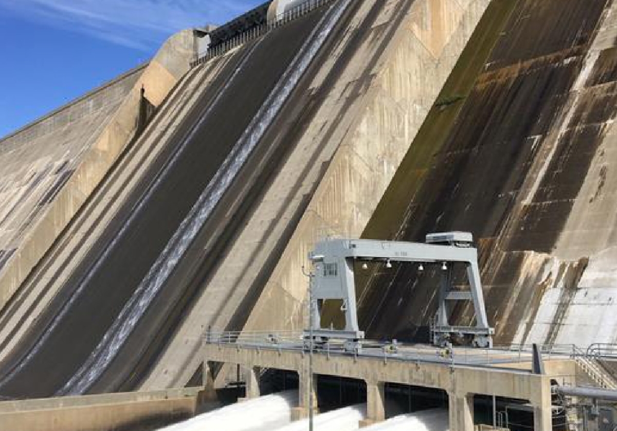 water content Hydroelectric dam